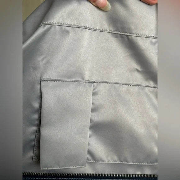 Coach Poppy Quilted Blue Patent Leather Tote Bag - Picture 13 of 14